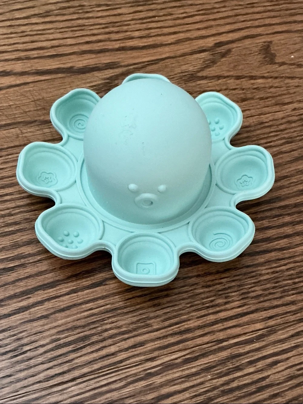 Silicone Octopus Pop Toy - Mint Green